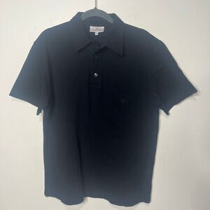 Valentino Studio Mens Polo Shirt Black Sz XL 52